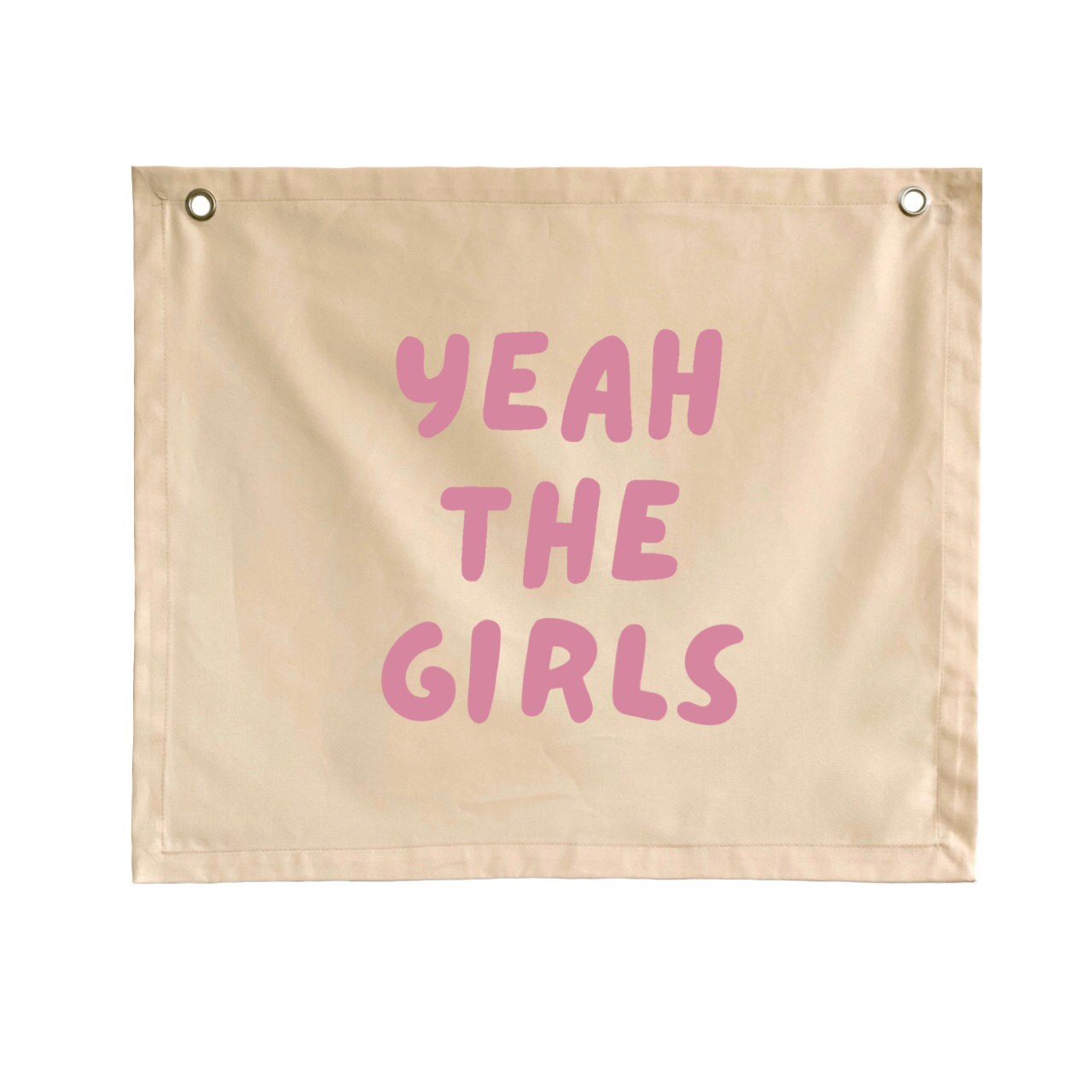 Yeah the girls kids wall banner / wall hanging ~ Shell