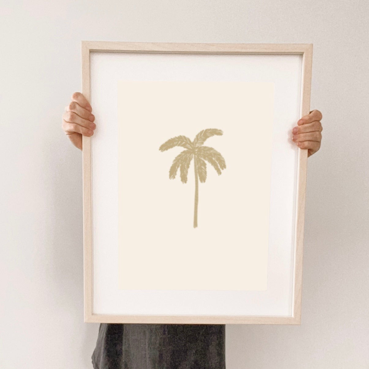 Palm tree kids wall print / wall art ~ 7 colours