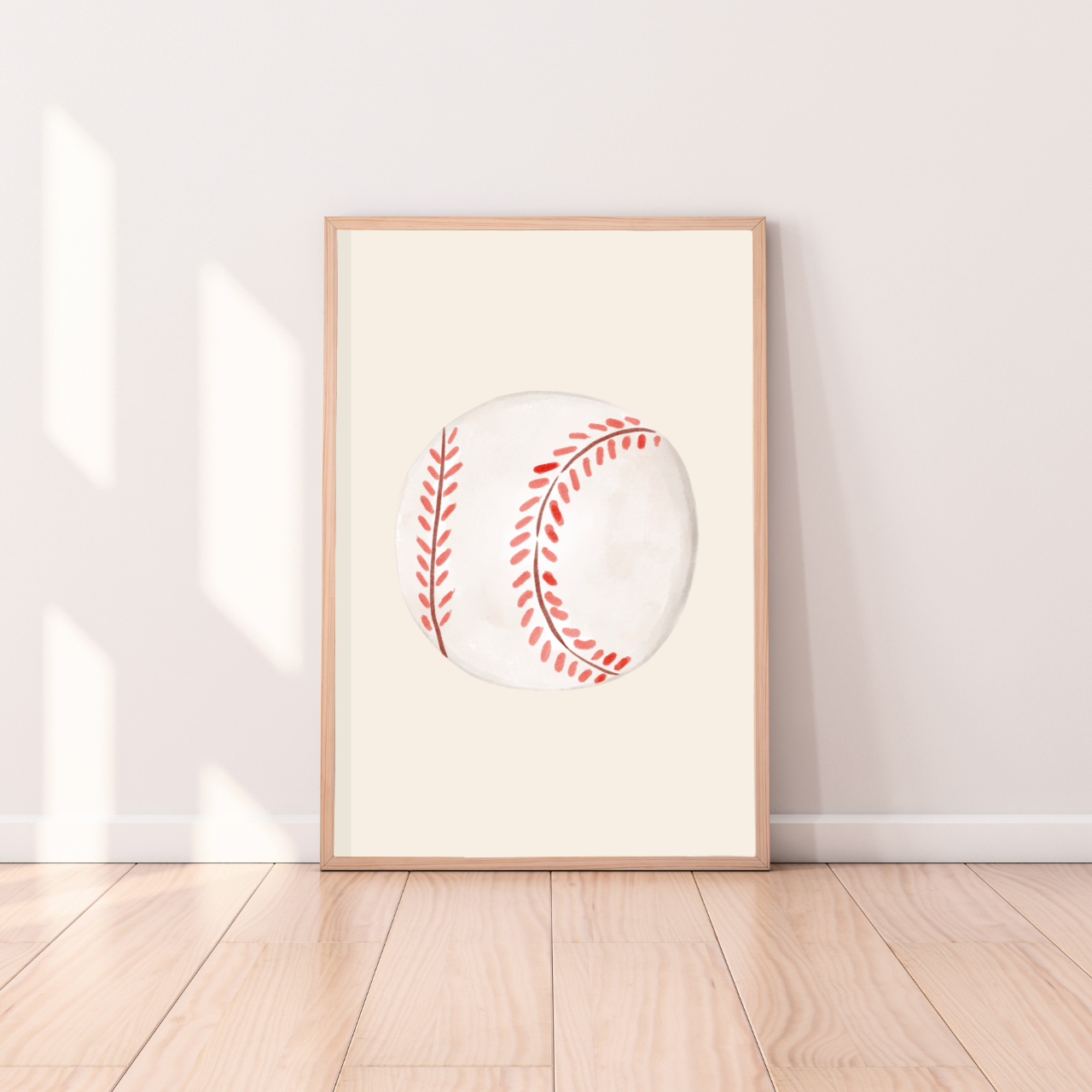 Sports Ball kids wall print / wall art ~ 4 balls