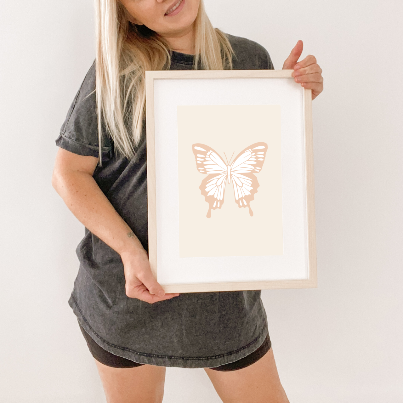 Butterfly kids wall print / wall art ~ 5 colours