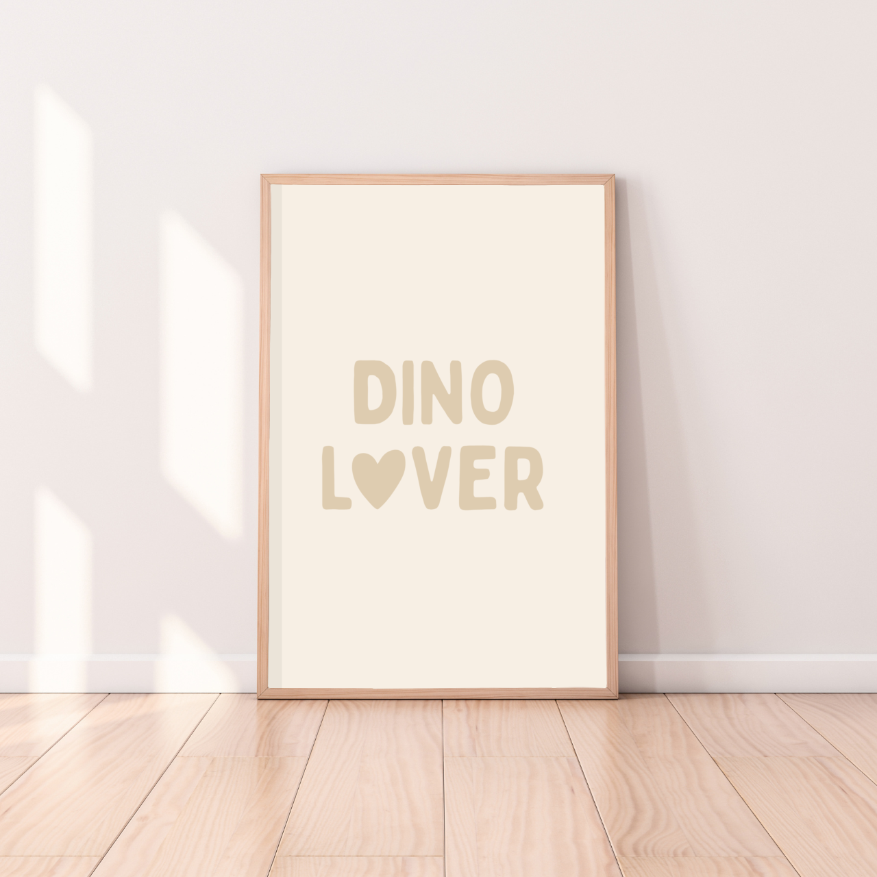 Dino lover wall print / wall art ~ 3 Colours