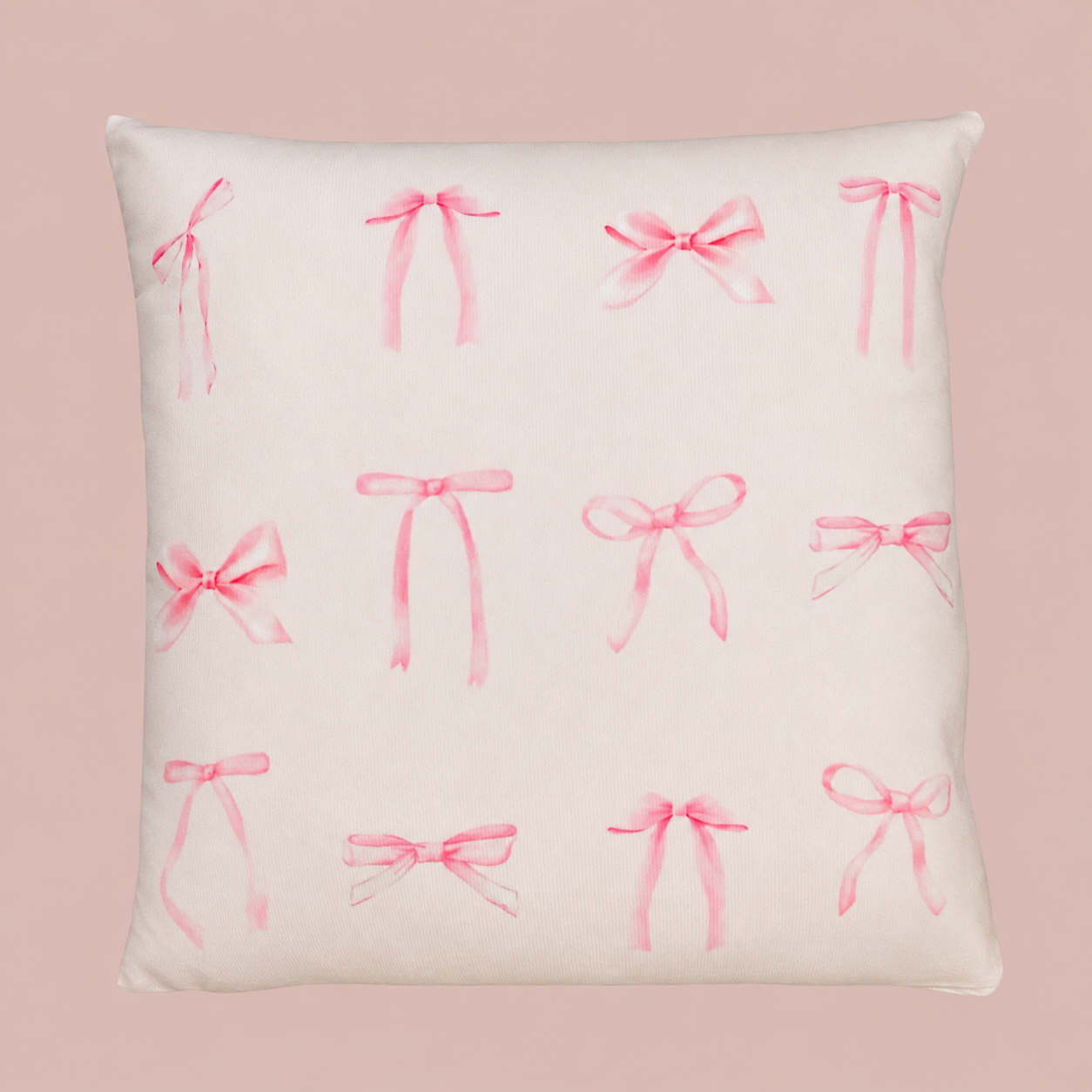 Bow minis girls cushion slip  ~ Sample sale