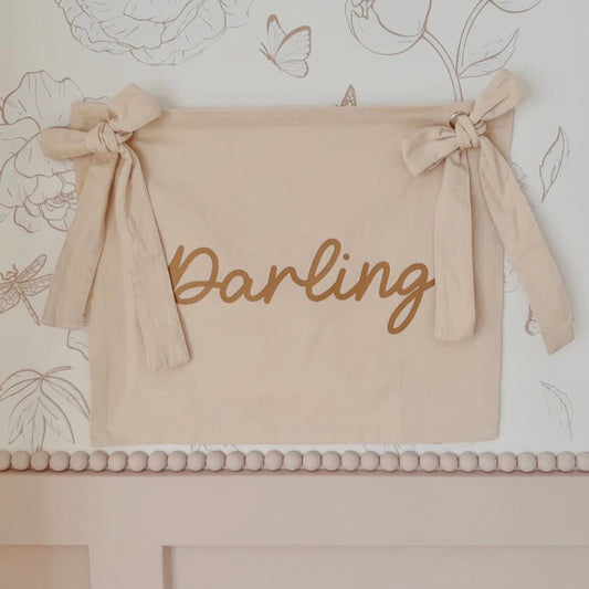 Darling bows wall banner. Girls cottagecore bedroom styling. Girls vintage bedroom wall decor. Girls bedroom darling wall banner. Girls bows wall decor. Girls bows bedroom. Girls cottagecore bedroom decor ideas. 7 year old bedroom ideas. 10 year old vintage bedroom ideas. 12 year vintage old bedroom ideas.
