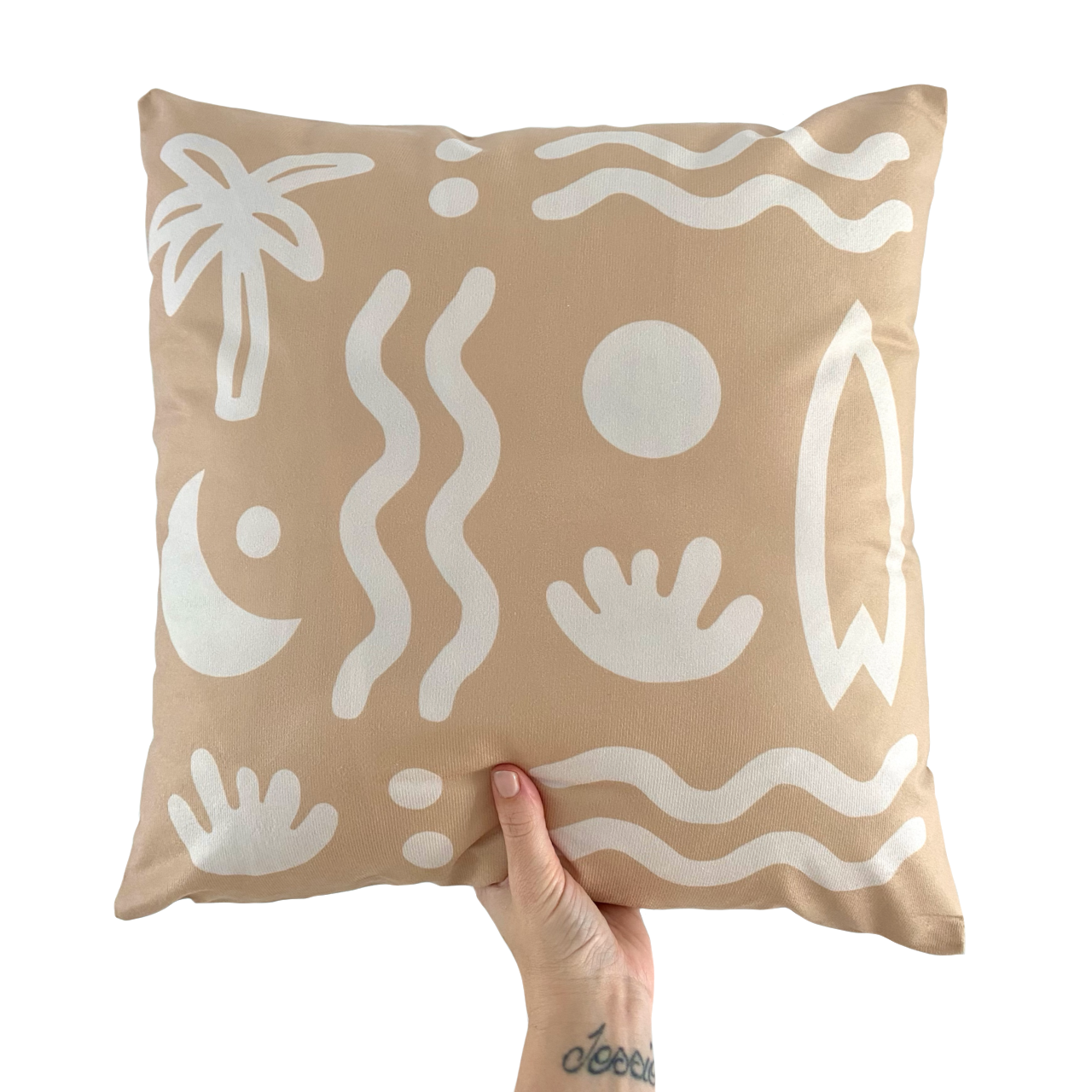 Summer cushion slip / cushion cover ~ Sand