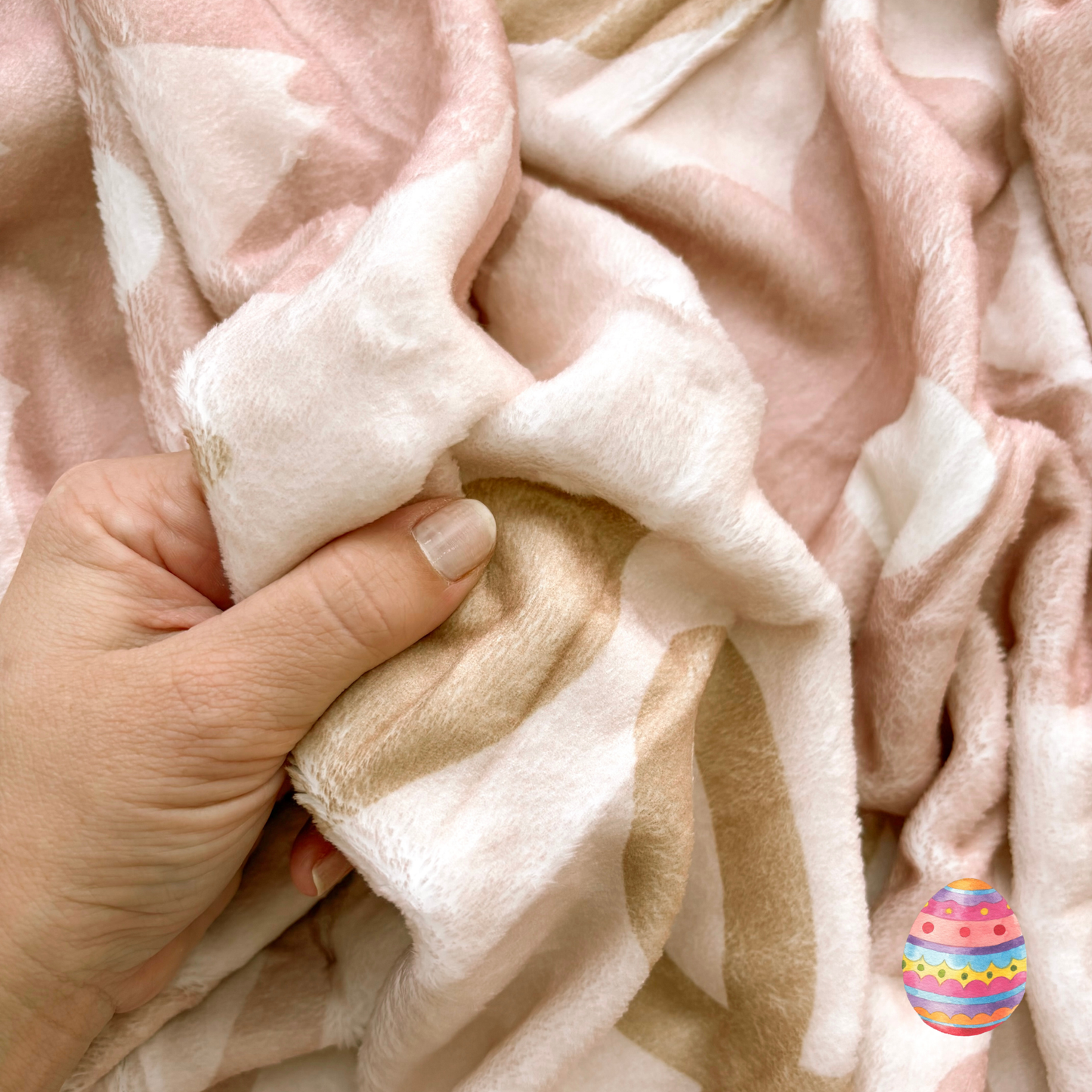In the meadow ~ Plush girls blanket