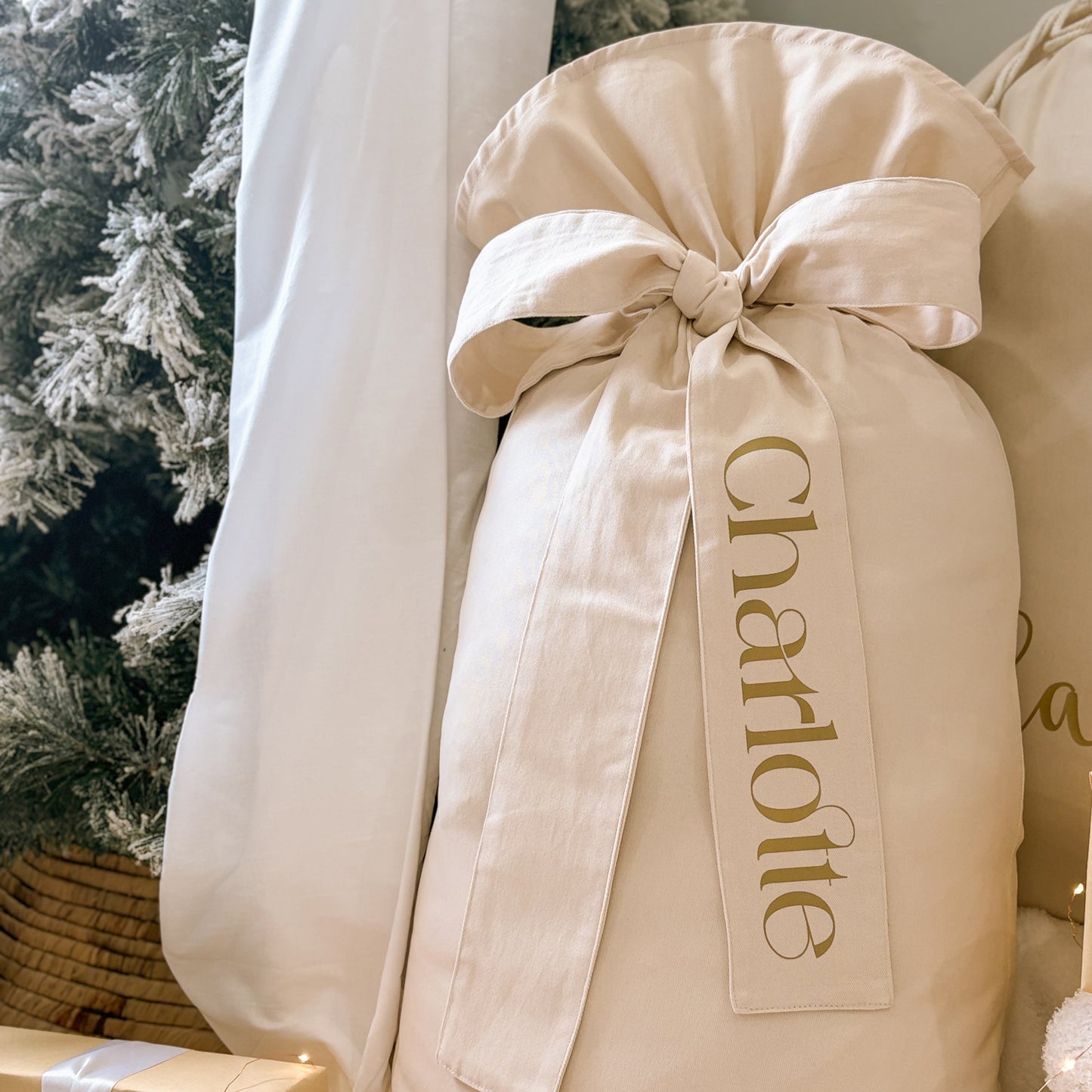 Personalised Santa Sack, Personalised Christmas Sack, Bow Santa Sack, Personalised Bow Sack, Extra Large Santa Sack, Large Santa Sack, Kids Santa Sack, Christmas Gift Sack, Personalised Christmas Gift, Christmas Eve Sack, Reusable Santa Sack, Canvas Santa Sack, Neutral Christmas Decor, Beige Santa Sack, Warm Sand Santa Sack, Vintage Christmas Decor, Traditional Christmas Decor, Christmas Keepsake, Kids Christmas Decor, Girls Santa Sack, Boys Santa Sack, Custom Name Santa Sack, Australian Christmas Christmas
