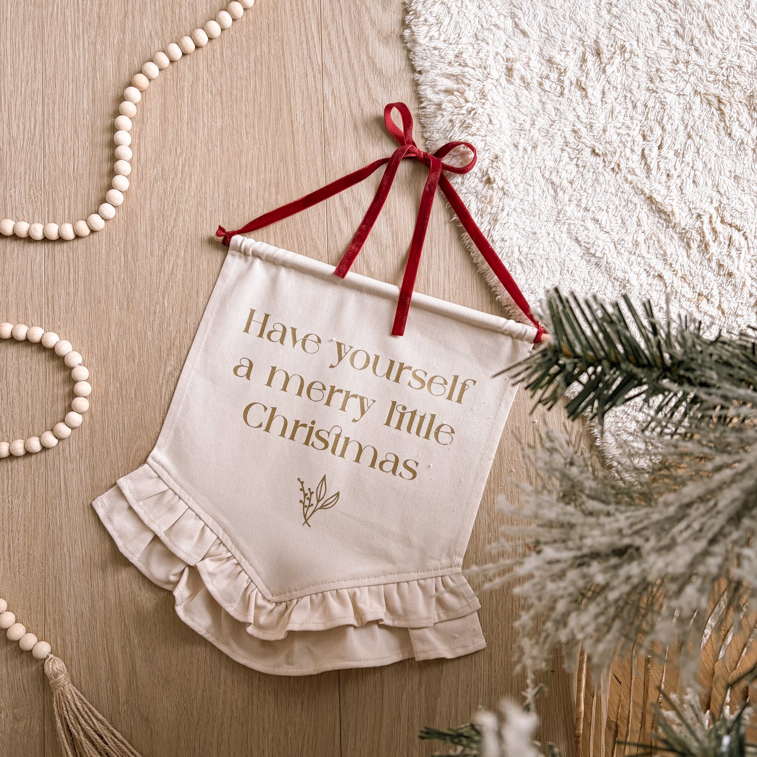 Christmas wall banner. Most wonderful time of the year wall banner. Merry Christmas decor. Kids Merry Christmas banner. Wonderful time banner. Merry Xmas wall banner. Neutral Christmas decor. Minimalist Christmas wall banner. Merry Christmas wall decor. 