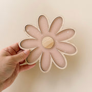 Flower wall shape | girls floral acrylic & timber decor