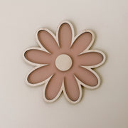 Flower wall shape | girls floral acrylic & timber decor
