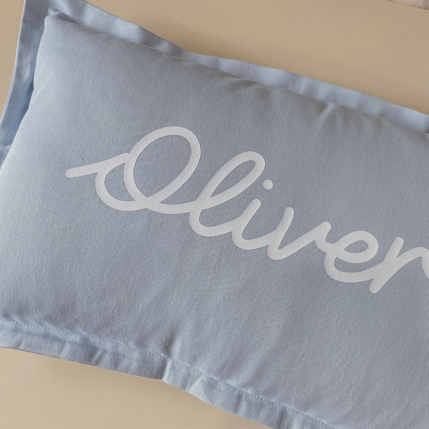 Personalised oblong cushion ~ Bay