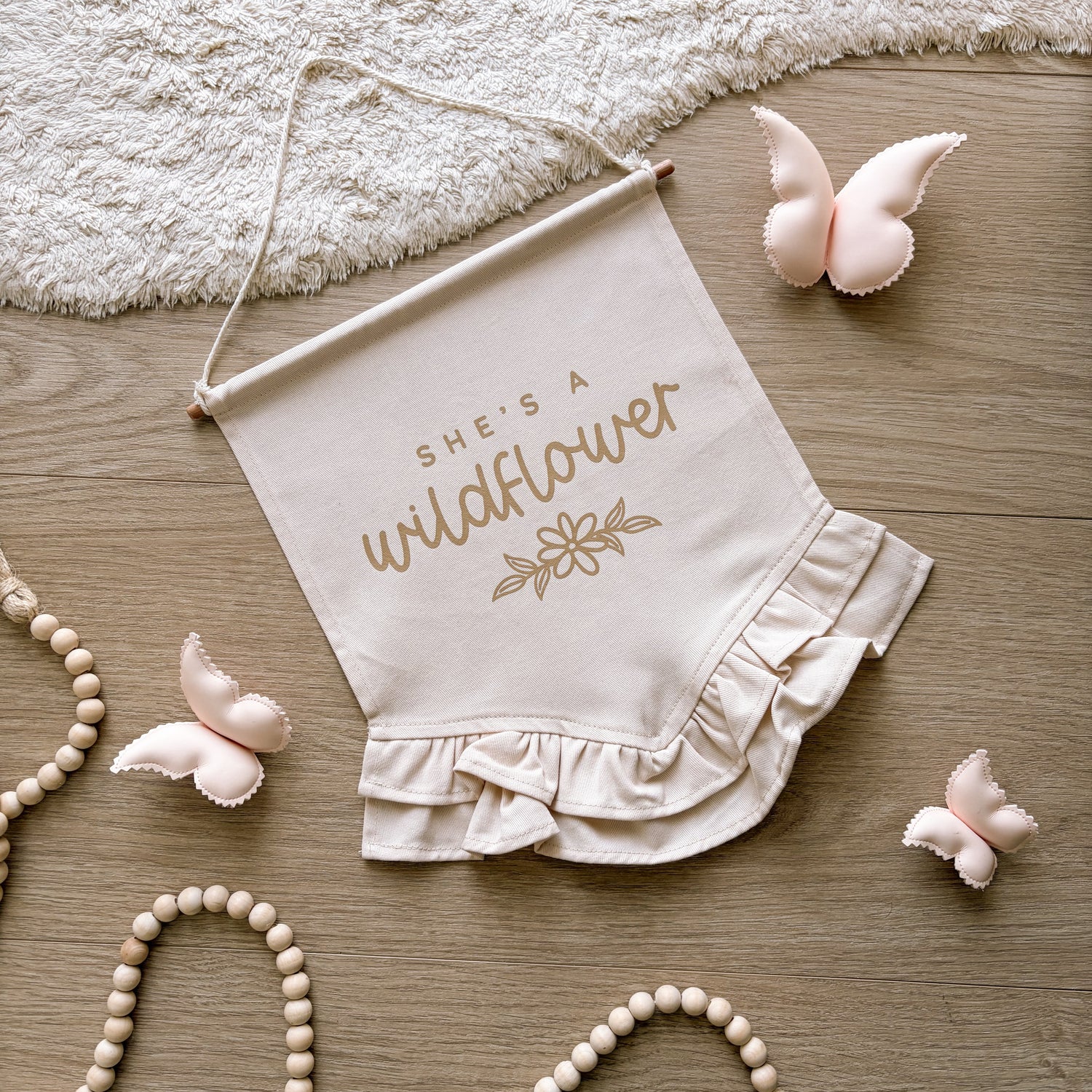 She’s a Wildflower Banner, Shes a Wildflower Banner, Wildflower Wall Banner, Wildflower Girls Decor, Wildflower Bedroom Decor, Wildflower Nursery Decor, Girls Wall Banner, Girls Bedroom Banner, Girls Bedroom Decor, Girls Wall Decor, Kids Bedroom Decor, Kids Wall Banner, Floral Wall Banner, Floral Girls Decor, Flower Bedroom Decor, Flower Wall Decor, Girls Floral Decor, Wildflower Wall Decor, Neutral Girls Decor, Neutral Girls Bedroom, Neutral Kids Decor, Natural Girls Decor, Beige Girls Decor Whimsical Girl