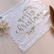Christmas wall banner. Most wonderful time of the year wall banner. Merry Christmas decor. Kids Merry Christmas banner. Wonderful time banner. Merry Xmas wall banner. Neutral Christmas decor. Minimalist Christmas wall banner. Merry Christmas wall decor. 