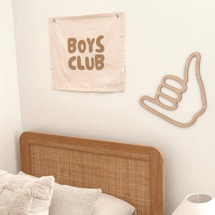 Boys club wall banner. Boys bedroom styling. Boys bedroom wall decor. Boys bedroom wall banner. Boys bedroom inspo. Boys bedroom decor ideas. Boys club banner. Boys club wall decor. Shared boys room inspo. Shared boys bedroom decor. Boys playroom decor.