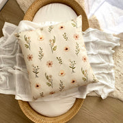 Vintage floral bedroom cushion slip. Fairy tales cushion cover. Floral themed cushion. velour vintage cushion cover. Floral cushion. Cottagecore pillow. Neutral floral cushion cover. Vintage bedding. Floral theme cushion. Magical cushion cover. Magical bedroom decor. Vintage floral throw cushion. Cottage core throw pillow. Flower inspired cushion cover. Fairy tale themed kids cushion. Girls bedding. Girls cushion cover.