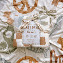 Easy Days Plush Kids Blanket | Coastal Boys Bedding