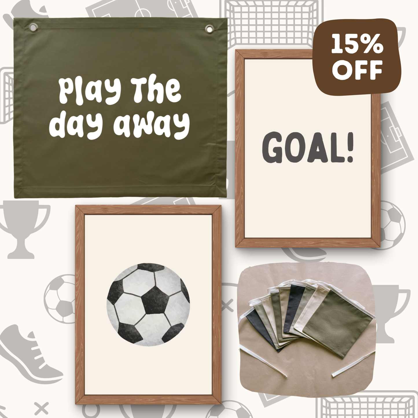 Bedroom starter pack ~ Soccer