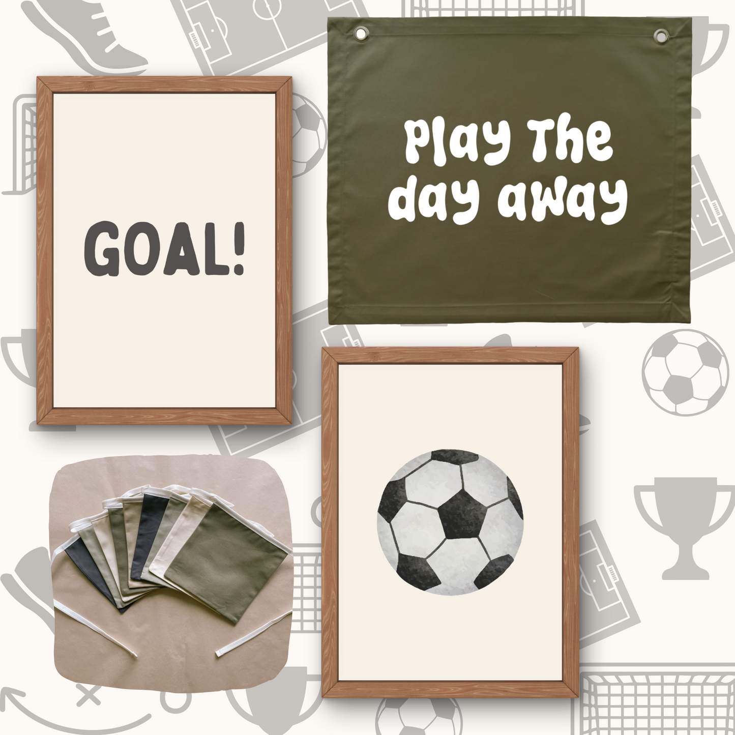 Bedroom starter pack ~ Soccer