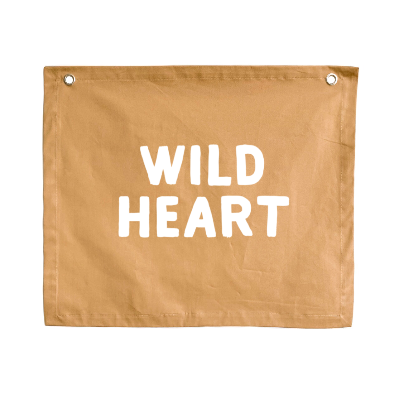 Wild heart wall banner ~ Camel ~ Sale