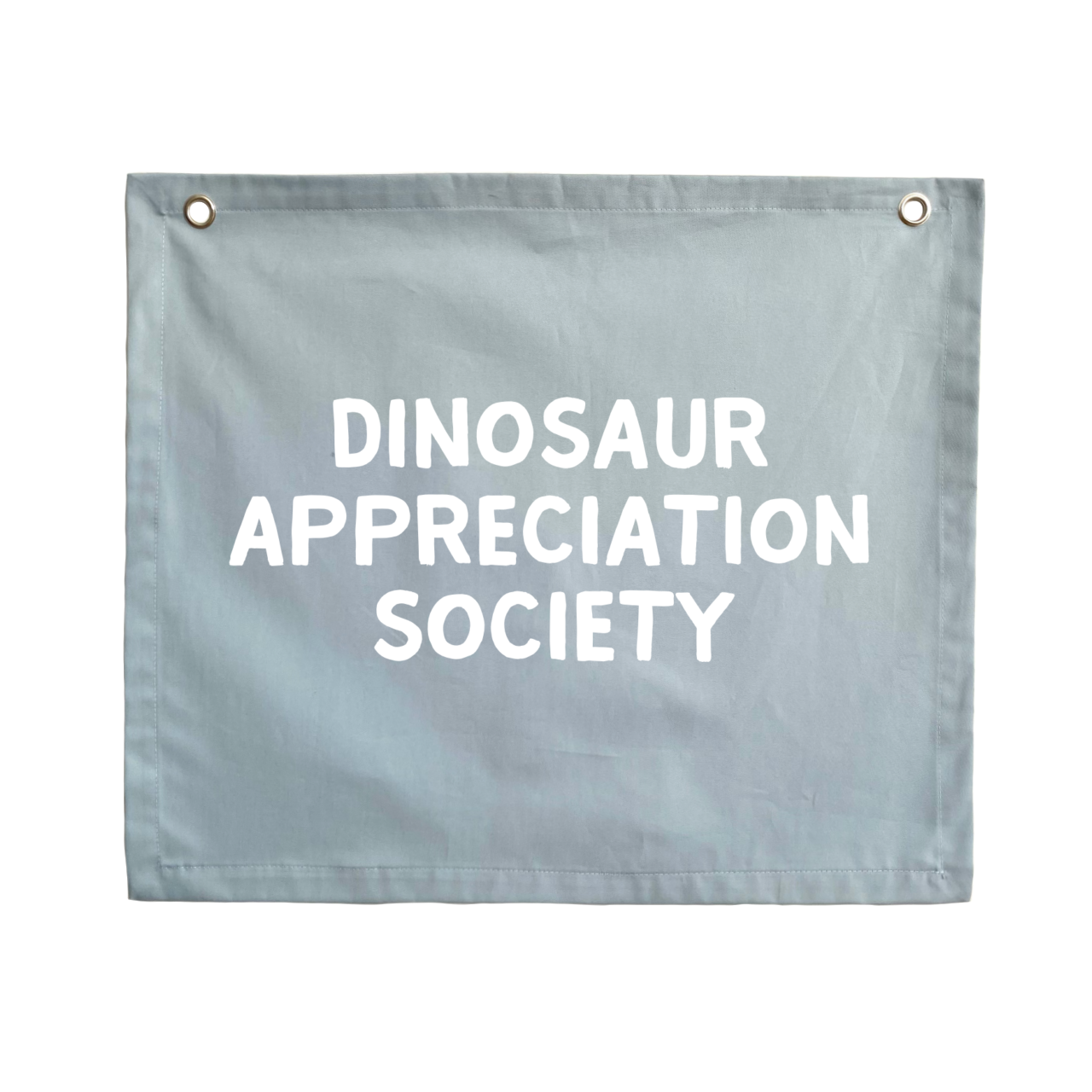 Dinosaur appreciation wall banner ~ Sky blue ~ Sale