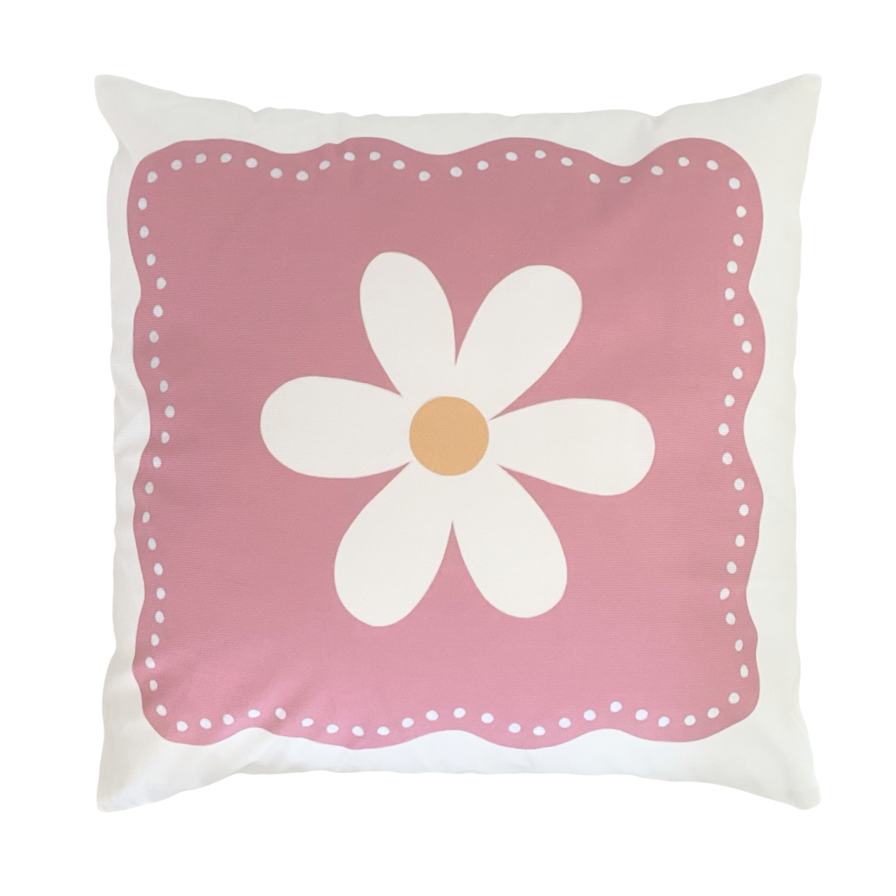 Daisy cushion slip / cushion cover