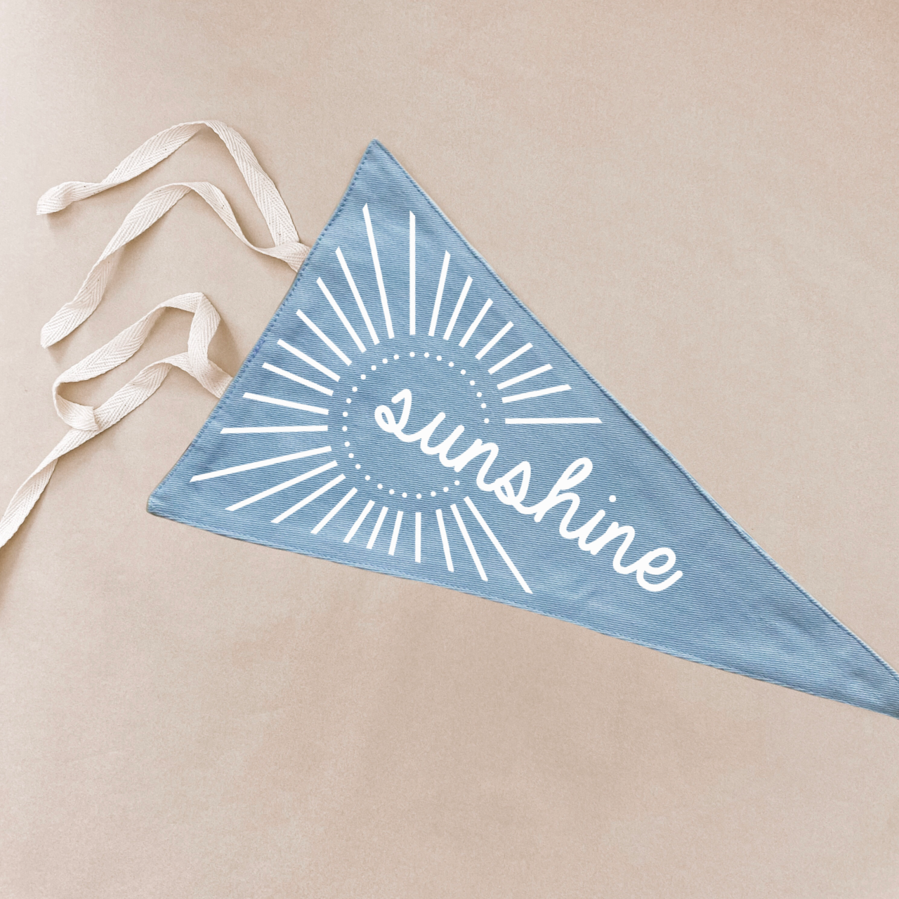 sunshine pennant flag. boys coastal bedroom styling. boys beach bedroom wall decor. boys surf bedroom wall banner. coastal boys wall flag banner. Boys beach bedroom inspo. boys surf bedroom decor ideas. boys sunshine bedroom decor. sunshine flag. boys beach nursery room inspo. sunshine pennant flag.