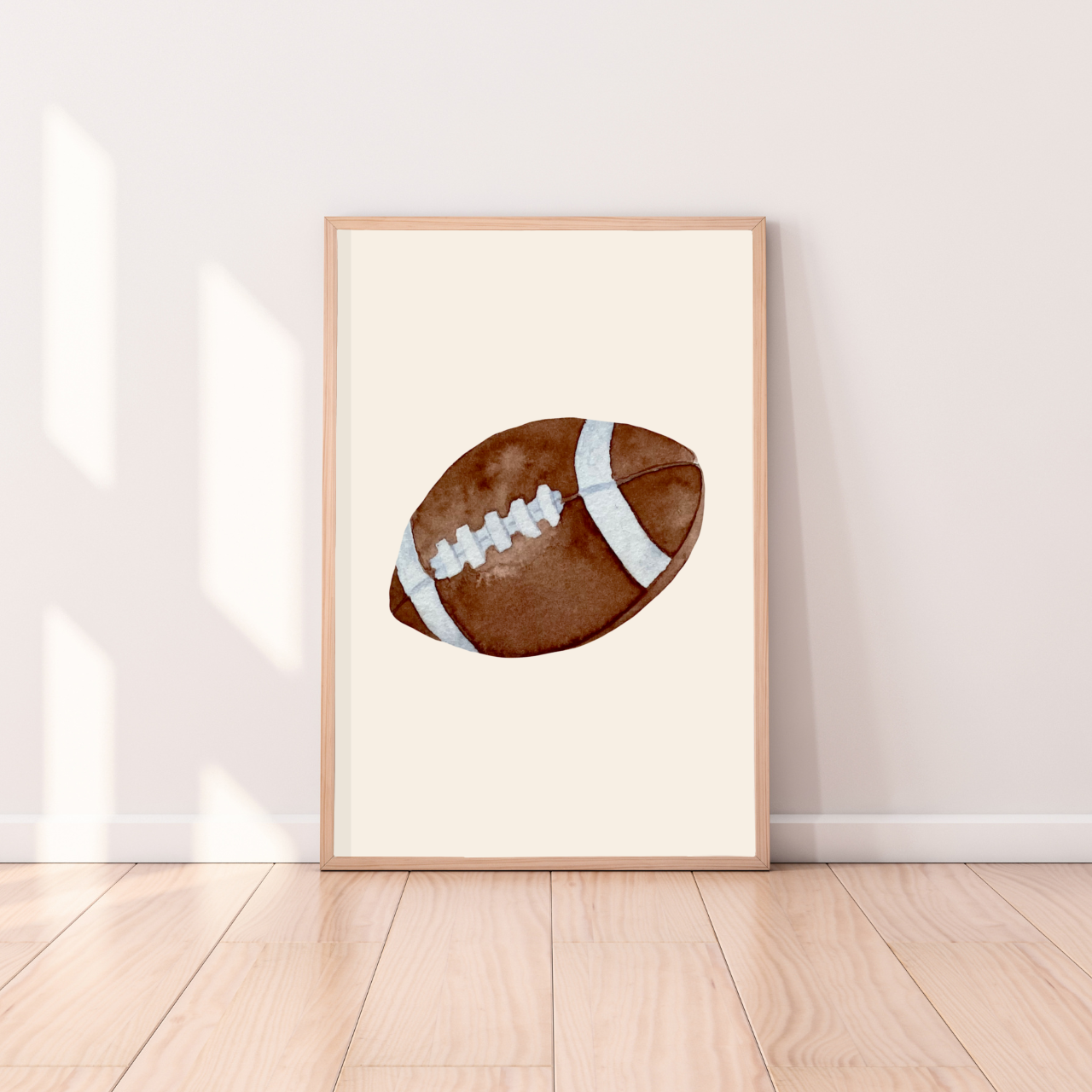 Sports ball kids digital wall print | sports digital wall art ~ 4 designs