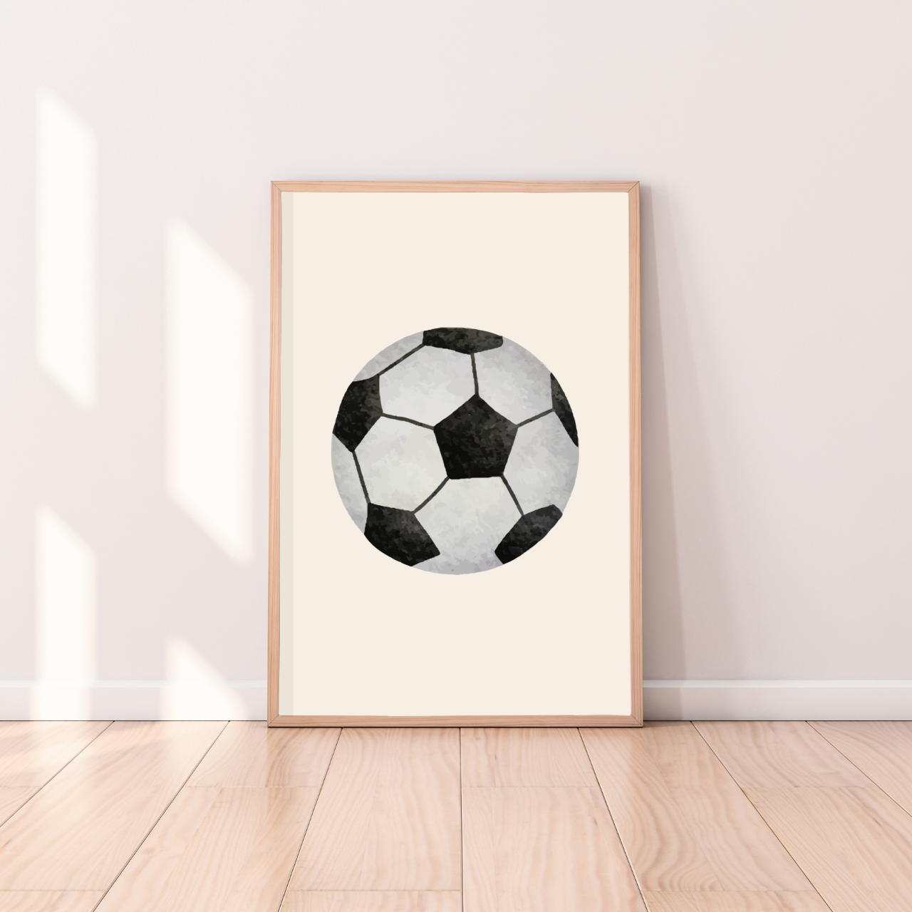 Sports ball kids digital wall print | sports digital wall art ~ 4 designs