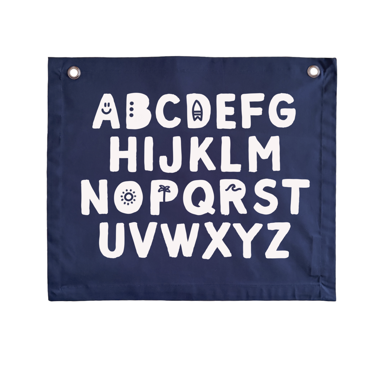 Navy blue kids room. Navy blue nursery decor. Navy blue Alphabet kids banner. Navy blue abc banner. Boys alphabet wall banner. Surf boys blue bedroom styling. Boys calm surf bedroom decor. Boys surf bedroom wall banner. Boys fun surf room inspo. Beach boys bedroom inspo. Beach boys bedroom ideas. Coastal boys bedroom inspo. ABC wall banner. Navy blue boys bedroom decor. Nautical boys bedroom decor. Nautical boys banner. Sailor boys wall decor. 
