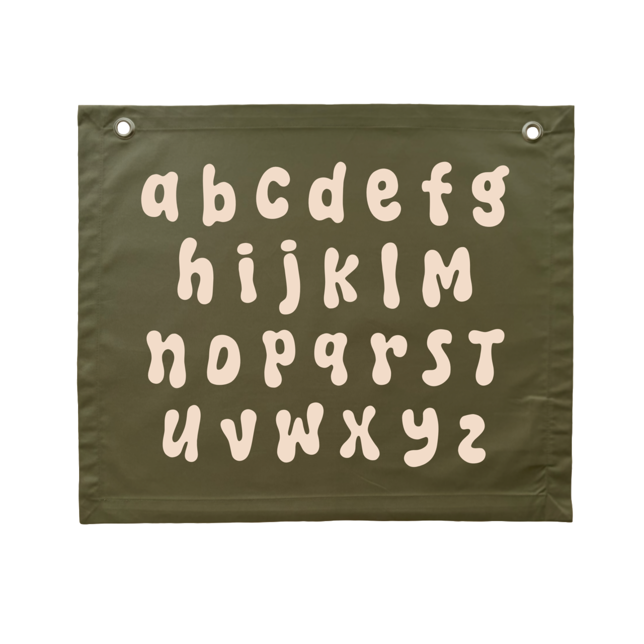 Army green kids room. Olive green nursery decor. Olive green Alphabet kids banner. Army green abc banner. Boys alphabet wall banner. Surf boys green bedroom styling. Boys calm surf bedroom decor. Boys surf bedroom wall banner. Boys fun surf room inspo. Beach boys bedroom inspo. Beach boys bedroom ideas. Coastal boys bedroom inspo. ABC wall banner. Deep green boys bedroom decor.