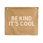 Brown neutral be kind its cool wall banner. Be kind its cool wall flag. Be kind its cool bedroom banner. Boys playroom banner. Boys playroom wall flag. Boys bedroom styling. Boys bedroom wall decor. Boys wbedroom inspo. Boys bedroom decor ideas. 7 year old bedroom ideas. 10 year old bedroom ideas. 12 year old bedroom ideas. Neutral tan bedroom decor. Gender neutral kids room.