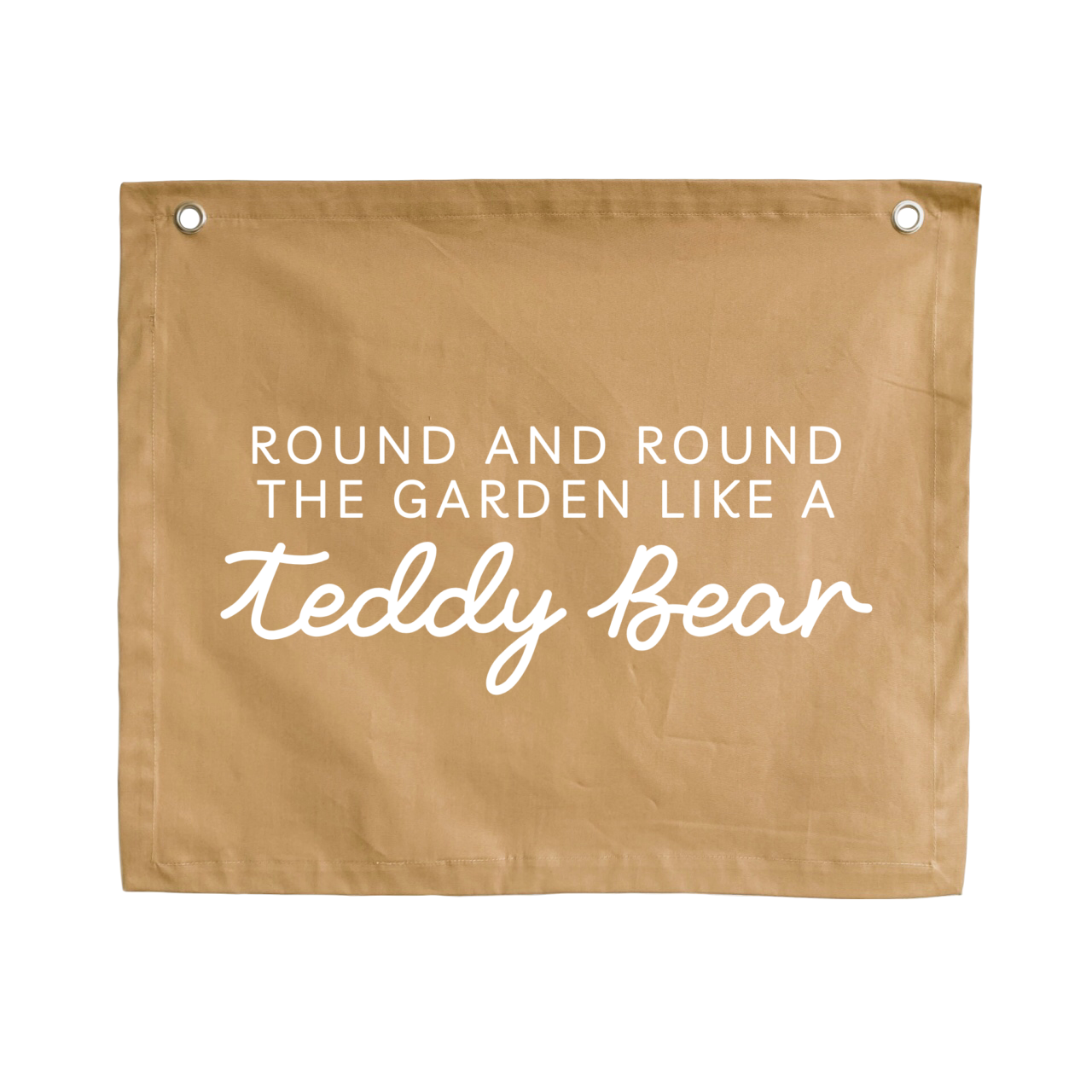 Teddy bear wall banner. Round and round the garden like a teddy bear. Boys teddy bear bedroom styling. Boys teddy bear bedroom wall decor. Boys bedroom teddy bear wall banner. Boys wall decor. Boys teddy bear bedroom. Boys teddy bedroom decor ideas. Teddy bear nursery banner. Teddy bear nursery.
