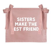 sisters flag. girls bedroom styling. girls shared bedroom wall decor. sisters bedroom wall banner. sisters wall flag banner. shared girls bedroom inspo. sisters bedroom decor ideas. sisters bedroom decor. sisters flag. sisters nursery room inspo. sisters make the best friends flag.