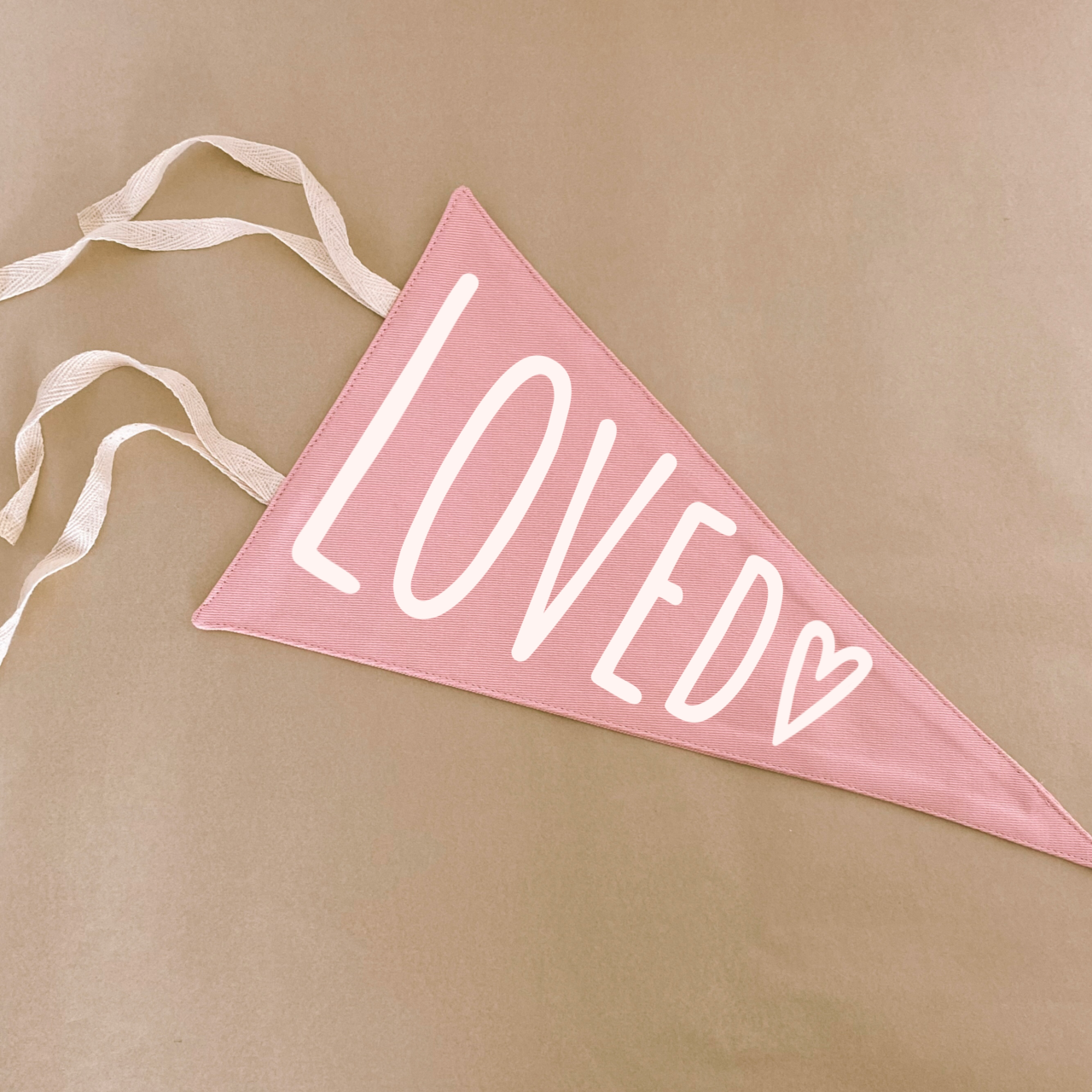 Kids nursery pennant flag. Kids loved wall flag. Gender neutral bedroom wall banner. Kids loved playroom flag banner. Kids playroom wall flag. Kids bedroom styling. Kids bedroom wall decor. Kids bedroom inspo. Kids bedroom decor ideas. 7 year old bedroom ideas. 10 year old bedroom ideas. 12 year old bedroom ideas. 