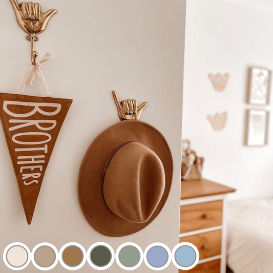 Brothers bedroom styling. Brothers bedroom wall decor. Brothers bedroom wall banner. Brothers wall banner. Brothers bedroom inspo. Brothers bedroom decor ideas. Shared boys bedroom decor. Brothers flag. Shared boys room inspo. Brothers pennant flag.