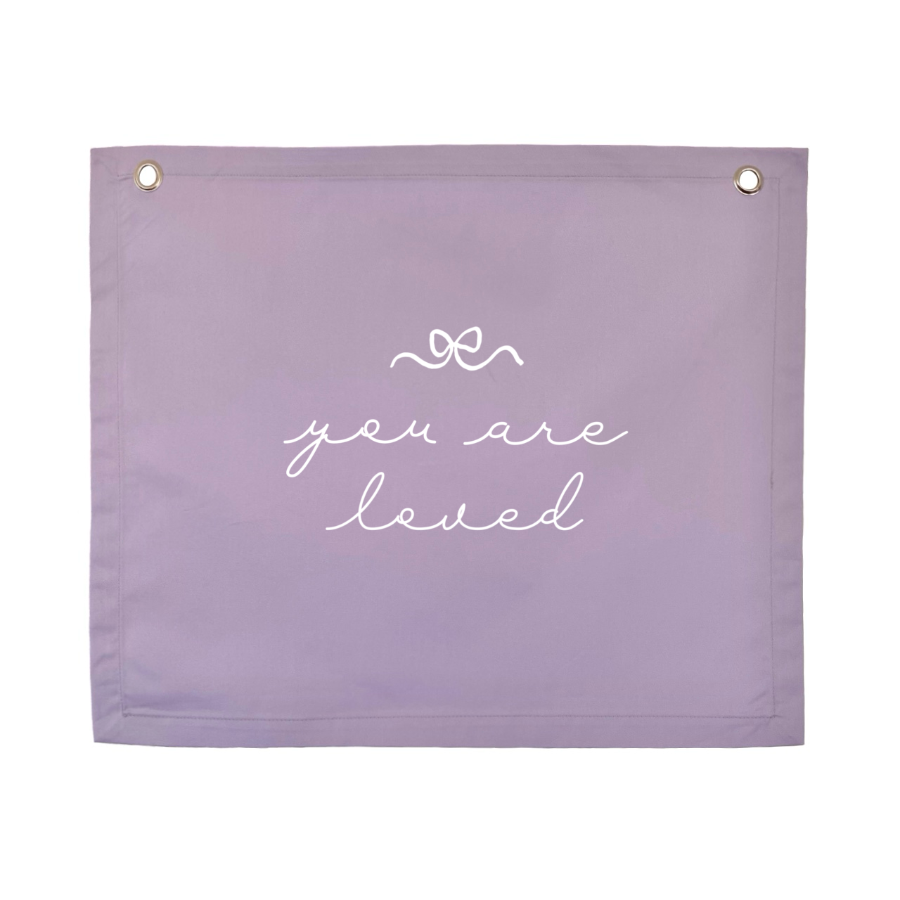You Are Loved banner. Girls bedroom decor. Affirmation wall decor. Girls nursery sign. Dainty playroom styling. Pretty girls room wall hanging. Kids rental friendly decor. Girls bedroom wall banner. Playroom wall decor. Kids bedroom inspo. Kids playroom ideas