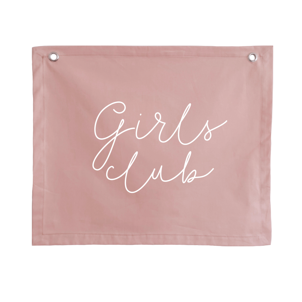 Girls club wall banner ~ Petals pink ~ Sale