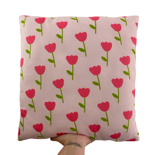Flower fields cushion slip  ~ Sample sale