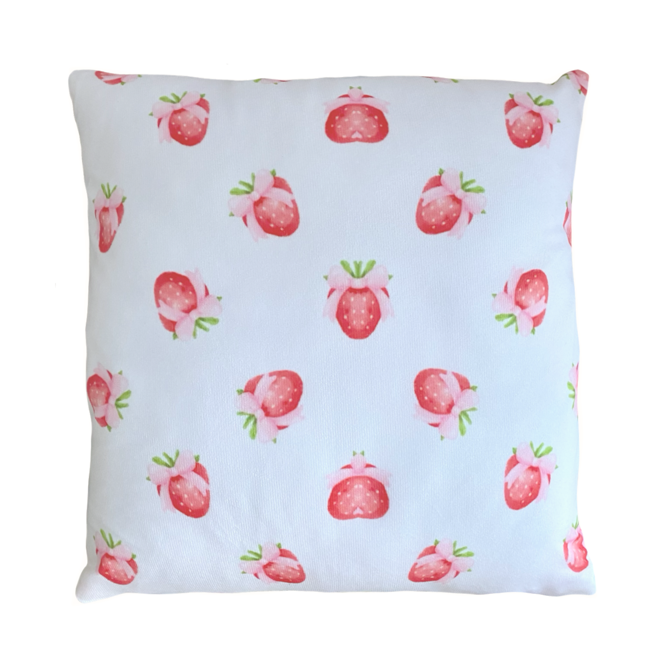 Berries & Bows cushion slip  ~ Sample