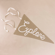 kids pennant flag. adventure bedroom styling. explore bedroom wall decor. adventure bedroom wall banner. explore wall flag banner. explore bedroom inspo. explore bedroom decor ideas. adventure boys bedroom decor. adventure flag. explore boys room inspo. explorer pennant flag.