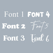 Personalised custom Established kids wall banner / wall hanging ~ Sky ~ 6 fonts