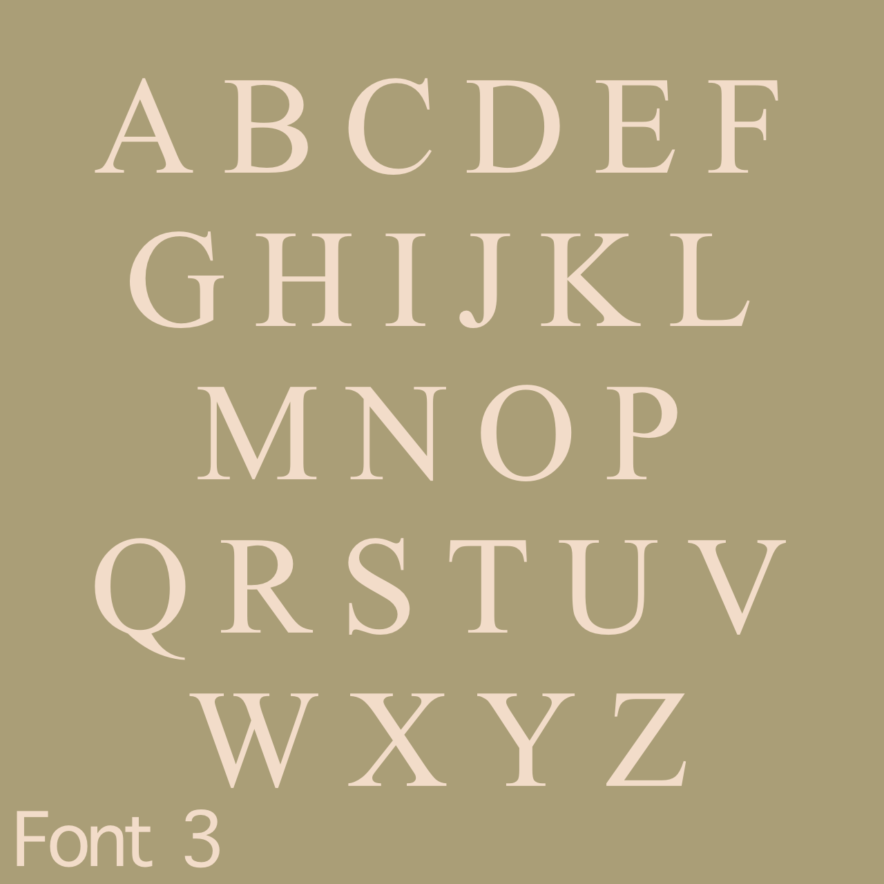 Personalised initial alphabet soup pennant flag  ~ Fern green