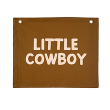 Little cowboy kids wall banner | wall hanging ~ Spice