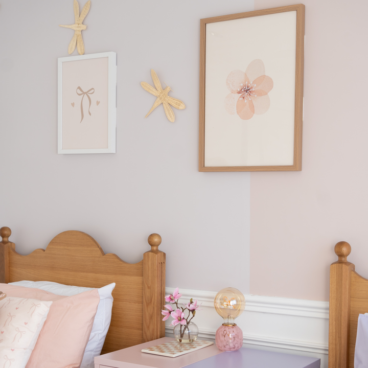 Pink girls room. Soft pink nursery decor. Vintage girls bedroom styling. Classic girls pastel pink bedroom decor. Girls delicate floral wall art. Vintage girls room inspo. Floral girls bedroom inspo. Timeless girls pink bedroom ideas. Elegant girls bedroom art. Girls feminine bedroom. Baby pink girls bedroom decor. Vintage girls nursery decor. Classic pink bedroom.