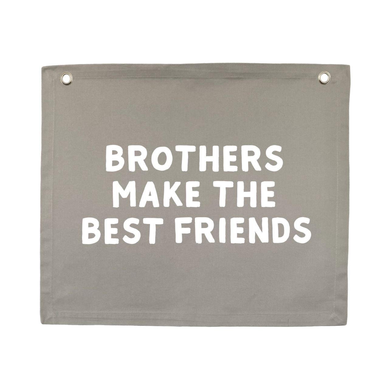 Brothers bedroom styling. Brothers bedroom wall decor. Brothers bedroom wall banner. Brothers wall banner. Brothers bedroom inspo. Brothers bedroom decor ideas. Shared boys bedroom decor. Brothers make the best friends banner. Shared boys room inspo.