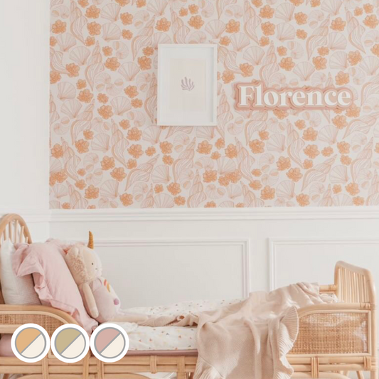 Coral girls under the sea downloadable wall print | coastal girls digital wall art ~ 3 colours