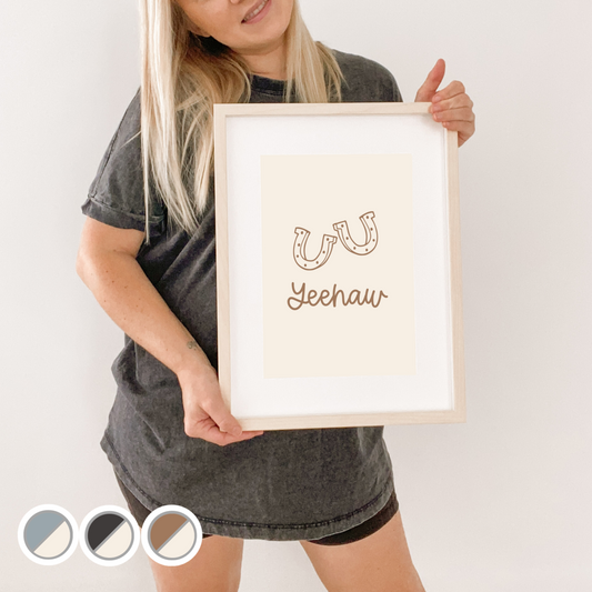 Boys yeehaw wall print. Howdy wall art. Western kids unframed print. Howdy Kids wall art. Kids Cowboy bedroom styling. Western boys bedroom wall decor. Kids cowboy room inspo. Rodeo boys bedroom inspo. Boys western bedroom ideas. Kids cowboy wall print. Boys western wall decor. Howdy boys wall print.