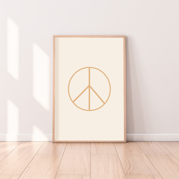 peace sign print, peace symbol wall art, kids room decor, neutral nursery print, boys bedroom wall art, girls bedroom decor, gender neutral nursery decor, retro kids print, minimalist wall art, colourful peace print, playroom wall decor, modern nursery art, coastal kids decor, framed kids wall print, children’s bedroom artwork, rental friendly kids decor, Hello Saturday Kids Decor