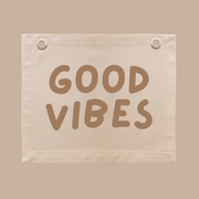 Good vibes junior wall banner | kids junior wall hanging ~ 3 colours