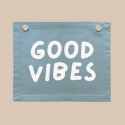 Good vibes junior wall banner | kids junior wall hanging ~ 3 colours