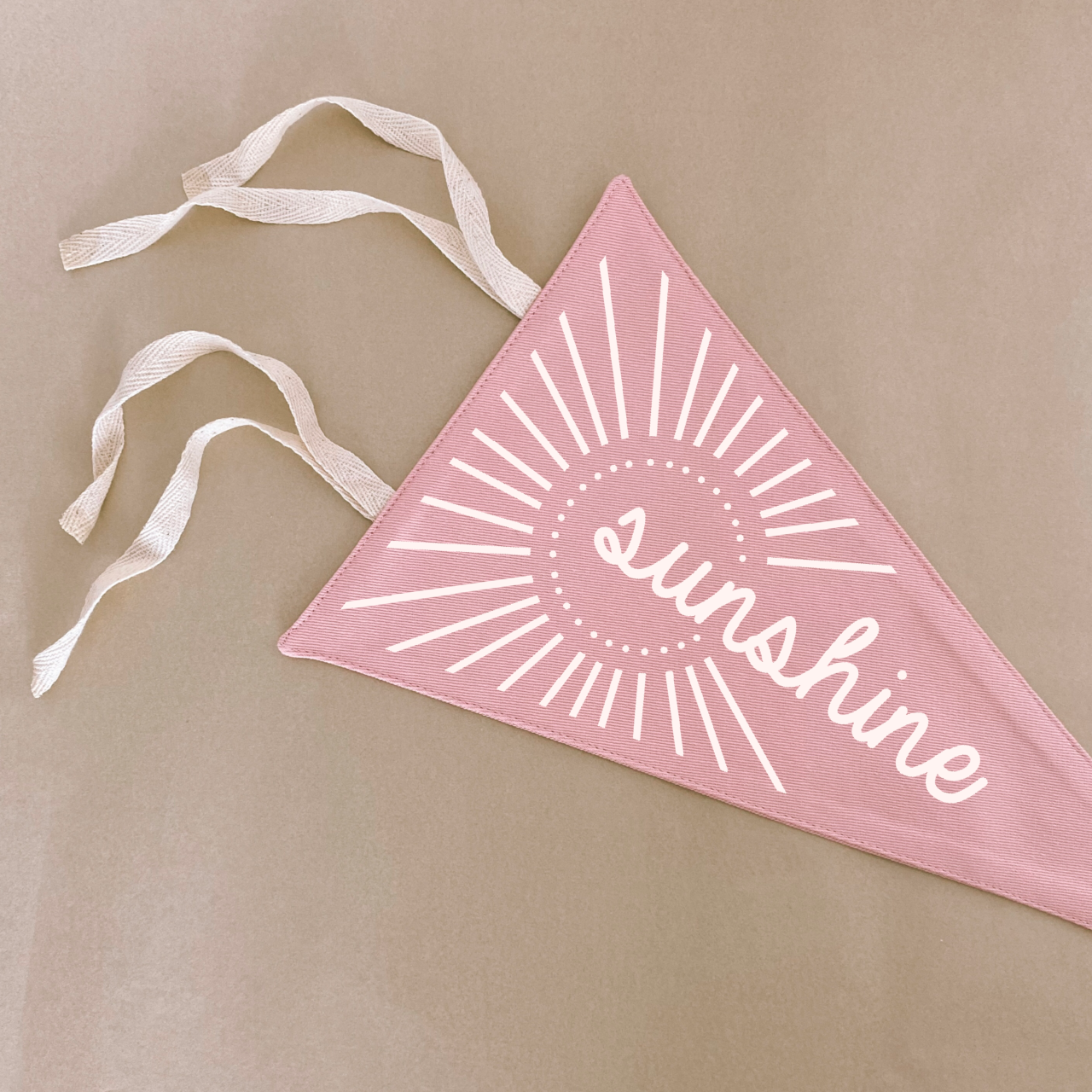 sunshine pennant flag. girls coastal bedroom styling. girls beach bedroom wall decor. girls surf bedroom wall banner. coastal girls wall flag banner. girls beach bedroom inspo. girls surf bedroom decor ideas. girls sunshine bedroom decor. sunshine flag. girls beach nursery room inspo. sunshine pennant flag.